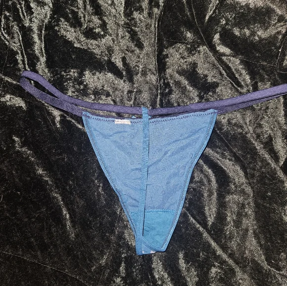 Lace Blue Gstring - Size M/L - Picture 5 of 6